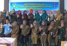 TPPS Bungo Monev Percepatan Penanganan Stunting di Kecamatan Rimbo Tengah