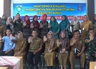 TPPS Bungo Monev Percepatan Penanganan Stunting di Kecamatan Rimbo Tengah