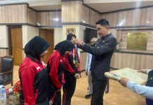 Pj Bupati Bachyuni Deliansyah Bangga Terhadap Atlet Taekwondo Muaro Jambi