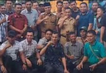 Aspan Lepas Keberangkatan Para Kades ke Jambi Ikuti Rakornas Apdesi