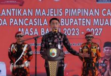 Pj Bupati Bachyuni Deliansyah Hadiri Pelantikan Pengurus MPC Pemuda Pancasila Muaro Jambi Masa Bhakti 2023 – 2027