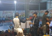 Pj Bupati Tebo H Aspan Resmi Tutup Turnamen Volly Andeska Cup Karang Dadi