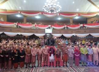 Pj Bupati Bachyuni Deliansyah Hadiri Sidang Paripurna Istimewa DPRD HUT Kabupaten Muaro Jambi ke-24