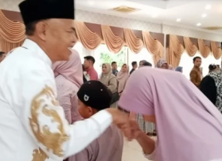 Gelar Open House, Aspan Gelar Silatarahmi di Hari Raya Idil Fitri