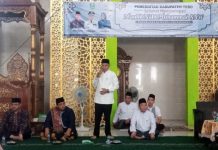 PJ Bupati Aspan Hadiri Peringatan Maulid Nabi Muhammad SAW di Masjid Al Ittihad
