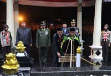 HUT ke-78 RI, Mazlan Pimpin Apel Kehormatan dan Renungan Suci di Makam Sultan Thaha Saifuddin