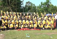 Semarak HUT ke-78 RI, SMPN 1 Tanah Tumbuh Meriahkan Pawai Pembangunan Kecamatan dan Kabupaten