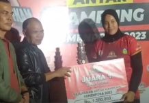 PJ Bupati Aspan Tutup Kejuaraan Tarkam 2023 di Tebo Tengah