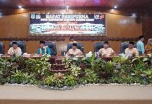 Dalam Rangka HUT Ke 58 Kabupaten Tanjung Jabung Barat, DPRD Gelar Paripurna