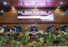 Rangkaian Peringati HUT RI Ke 78,DPRD Tanjab Barat Gelar Paripurna Mendengarkan Pidato Kenegaraan Presiden RI