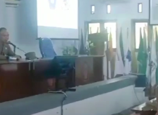 Pj Bupati Aspan Beri Materi Para Kades Se- KabupatenTebo pada Diklat Revmen