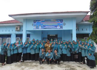 Kecamatan Bathin III Gelar Sosialisasi Program Pokok PKK dan Beri Bantuan Paket bagi Anak Stunting