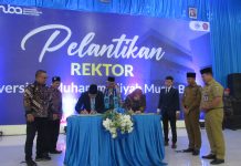 Renda Lestari Resmi Dilantik Sebagai Rektor Ummuba Periode 2023-2027
