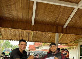 Naik Vespa Warga Bungo Jambi Niatkan Ibadah Haji berangkat ke Tanah Suci