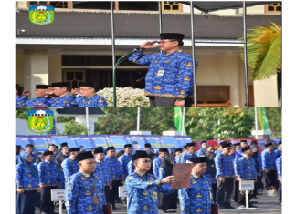 HUT Korpri ke-52, Ini Pesan Pj Bupati Aspan untuk para Pegawai di Lingkungan Pemkab Tebo
