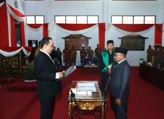 DPRD Bungo Gelar Rapat Paripurna PAW Anggota DPRD Sisa Masa Jabatan 2019-2024