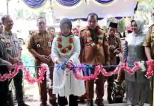 H Mukti Resmikan Gedung Posyandu Bina Sejahtera I