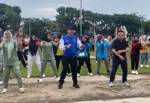 H Mukti Ajak ASN Laksanakan Senam Merangin Sehat