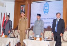 Pj Bupati Bachyuni Deliansyah Audiensi dan Hadiri Pelantikan Pengurus Gereja Indonesia Daerah Muaro Jambi periode 2023-2028