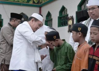 Gubernur Jambi Subuh Keliling bersama di Masjid Raya Al-Muttaqin Kuala Tungkal