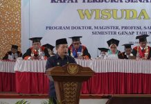 Hadiri Wisuda Ke-108 UNJA, Gubernur Jambi: Saya Bangga Menjadi Alumni Universitas Terbesar di Jambi