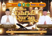 Wabup Apri Buka Lomba Tahfizh Qur’an yang Disiarkan Langsung Bungo TV