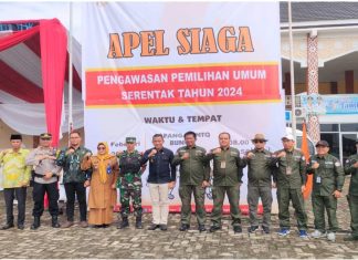 Bawaslu Bungo Gelar Apel Siaga di Masa Tenang