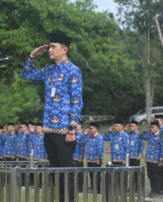 Pj Bupati Muaro Jambi Bachyuni Deliansyah Jadi upacara Irup Hari Kesadaran Nasional