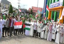 Ummuba Gelar Aksi Bela Palestina dan Kutuk Israel