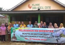 Safari KB Harganas ke-31 Tahun 2024, Dinsos P2KB Targetkan 95 Akseptor KB di Limbur Lubuk Mengkuang