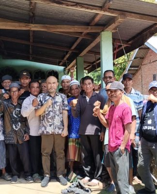 Mantap.. Ratusan Warga Pauh Agung Limbur Siap Menangkan Dedy-Dayat