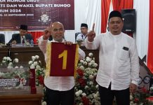 Dedy-Dayat Dapat Nomor Urut Satu, Pendukung Riuh Bersholawat