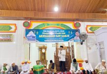 H Dedy Putra Hadiri Peringatan Maulid Nabi Muhmmad SAW di Masjid Salamatul Insan Pal 2