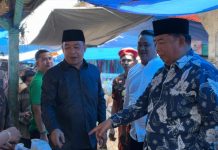 Jumiwan Aguza Datang, Pasar Dusun Danau Langsung Riuh
