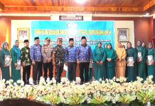 Pengukuhan dan Pelantikan Ketua TP PKK Dusun: H. Mashuri: PKK Ujung Tombak Pembangunan Keluarga