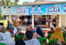 Lantik Tim Korcam dan Kordes Tanah Tumbuh, Cawabup Maidani: Mari Kita Berpolitik Santun