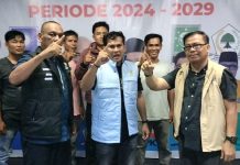 Ketua dan Pengurus Garda SPOK Tanah Sepenggal Alihkan Dukungan ke 01 Dedy-Dayat