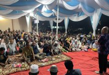 Masyarakat Dusun Sepunggur Kompak Siap Menangkan Paslon 01 Dedy-Dayat