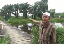 Saluran Irigasi Terbengkalai di Desa Senaung Dinilai Mubazir