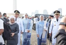 Bambang Bayu Suseno dan Junaidi H Mahir resmi dilantik menjadi Bupati dan Wakil Bupati Muaro Jambi