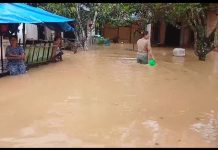 Banjir Melanda Kampung Penual, Warga Mengungsi saat Puasa Ramadhan