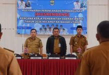 Sekda Budhi Hartono Secara Resmi Buka Musrenbang Tingkat Kecamatan Bahar Utara Tahun 2026