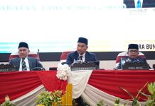 DPRD Bungo Gelar Paripurna Penyampaian Pidato Bupati Bungo Masa Jabatan 2025-2030