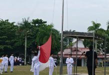 Pemkab Bungo Gelar Upacara Gabungan Hari Otonomi Daerah, Hardiknas, dan Harkitnas ke-117