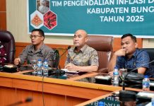 High Level Meeting TPID, Bupati Dedy: OPD Harus Punya Strategi Tekan Inflasi