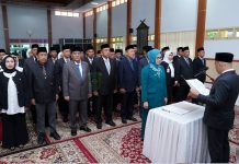 Bupati Bungo Lantik Pengurus TP PKK dan Ketua TP Posyandu Periode 2025–2030