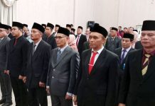 Bupati BBS Lantik 56 Pejabat di Pemkab Muaro Jambi