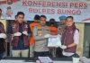 Dua Pelaku Narkoba Dibekuk, Polres Bungo Amankan Sabu Hampir 1 Kg
