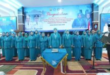 Bupati BBS Resmi Lantik TP PKK dan Bunda PAUD Muaro Jambi