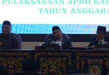 Wabup Bungo Hadiri Rapat Paripurna Penyampaian Pandangan Umum Fraksi DPRD terhadap Ranperda Pertanggungjawaban APBD 2024